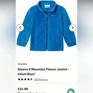 Columbia Steens II Mountain Fleece Jacket - Infant Boys' 6-12mo